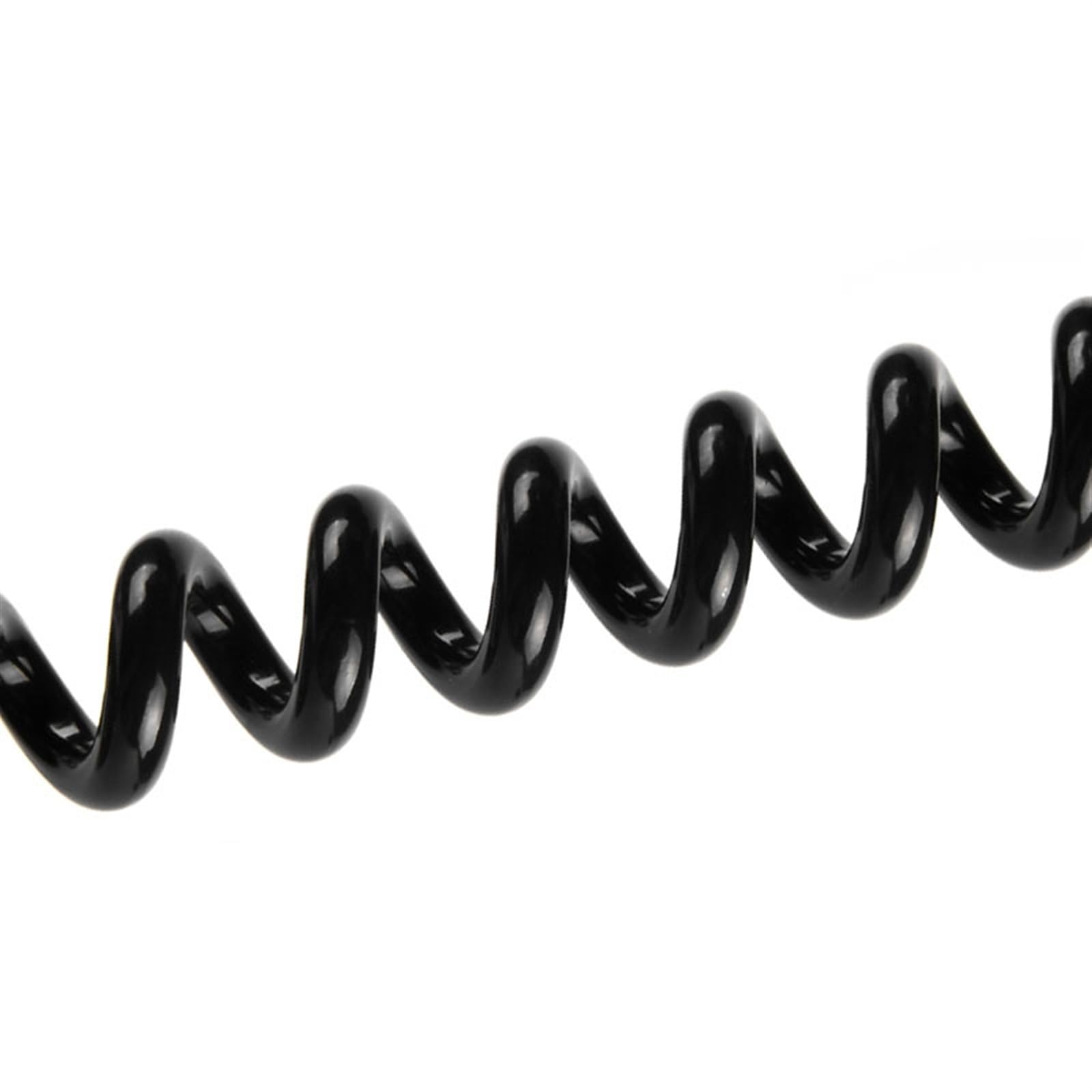 Cavo di prolunga telescopico da 1 metro elastico nero a 3 nuclei industriali (18 AWG)