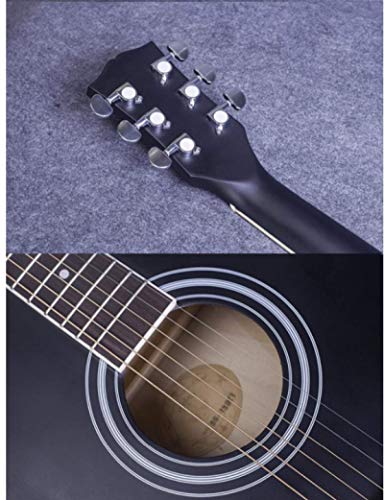 KEPOHK 36 pouces 6 cordes guitare acoustique concert électrique rose touche en bois fissure bande paquet 41 pouces… - Les Beatles, Paul McCartney, John Lennon, RIngo Starr, George Harrison KEPOHK 36 pouces 6 cordes guitare acoustique concert électrique rose touche en bois fissure bande paquet 41 pouces… – Image 5