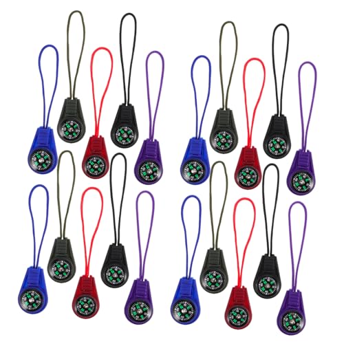 Happyyami brujula con cordon 50 piezas para camping