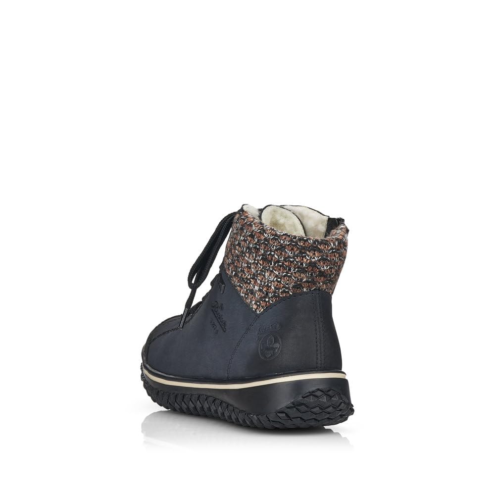 Rieker Y9131 - Modne botki. Kobiety