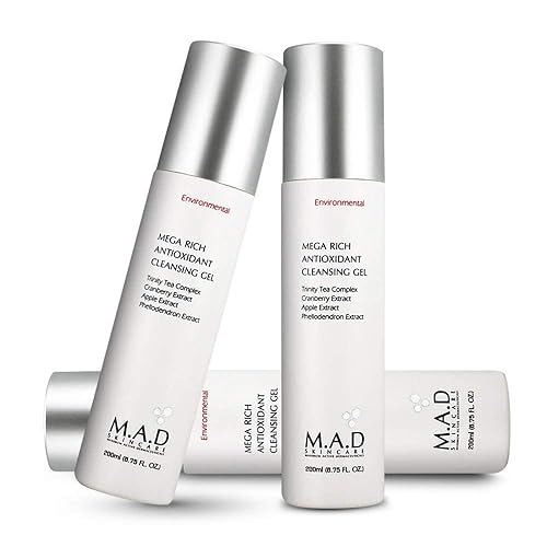Miniatura 2 de M.A.D Skincare Gel limpiador facial antioxidante mega rico ambiental 6.75 oz.