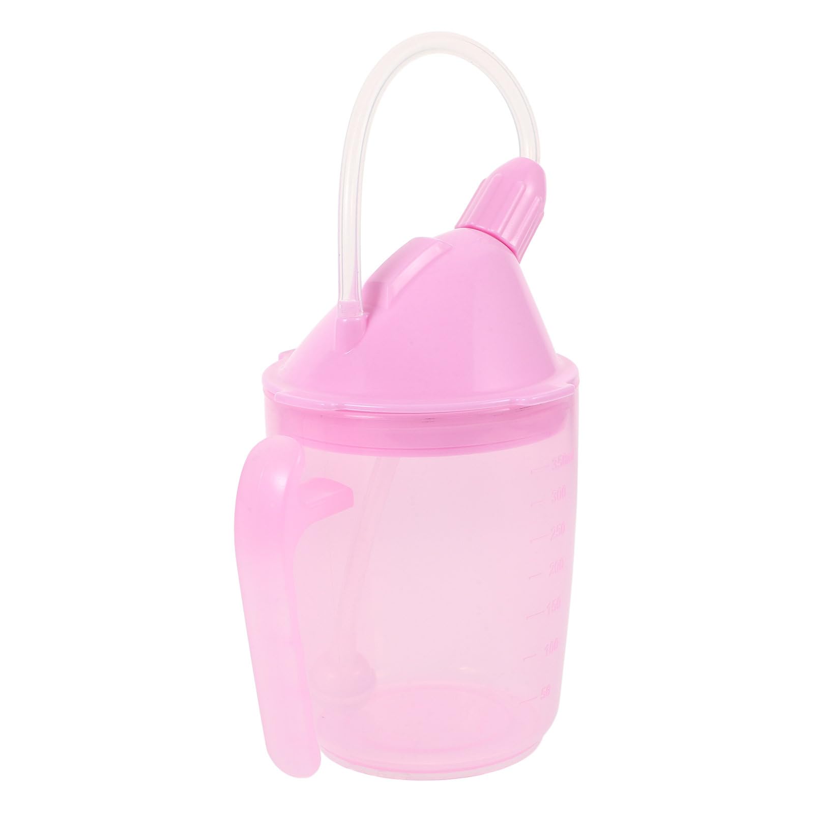 Gobelet à paille anti-fuite plastique PP léger verre médicalisé senior femme enceinte