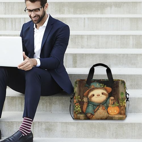 Bolso bandolera para portátil con diseño de perezoso miniatura 2