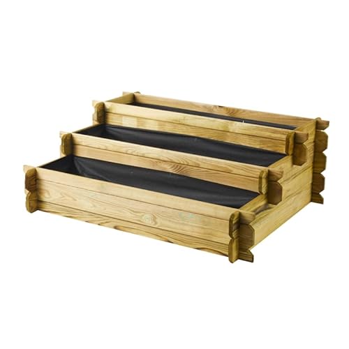 Forest HUERTO Urbano Madera Escalera Angelic 100 X 80 X H 36 CM