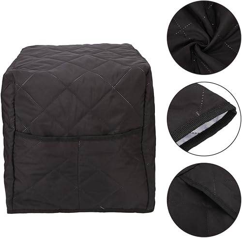 Miniatura 8 de Funda para cafetera, de algodón, poliéster, acolchada, para horno tostador, para proteger tu máquina de pan o cocina, pequeños electrodomésticos,
