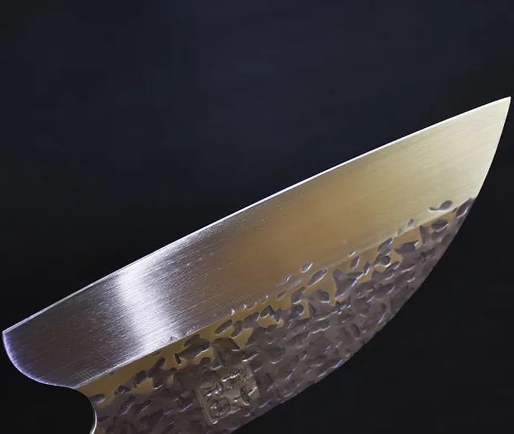 MAYIT Meat Cleaver Knife, 8 Inch Chopper Knife Sharp Butcher Cleaver Chef Slicing Longquan Kitchen Knives Meat Poultry Tools Handmade Forged, MAYiT5475