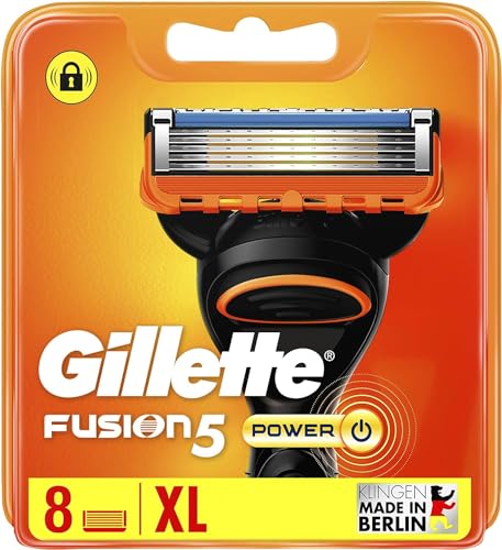 Gillette Fusion Power Mens Razor Blades 8 each