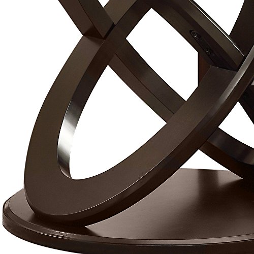Monarch Specialties I Tempered Glass Dining Table, 48