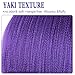 Beyond Beauty Long Purple Braiding Hair 30 Inch, Pre Stretched Synthetic Braiding hair for Braids,2 Packs Purple Extensions for Stage Party Halloween Costume Cosplay