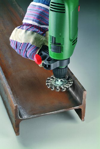 Bosch 2609256533 DIY Scheibenbürste Gezopfter Draht, ø 75 mm, 6 mm, (1)