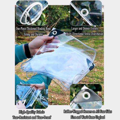 Lona Transparente Multifuncional contra la intemperie 7