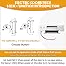Access Control Electric Strike Door Lock Fail-Secure/Fail-Safe Kit System, Door Buzzer Entry System, with Remote Control, Button, Buzzer, Power Adapter