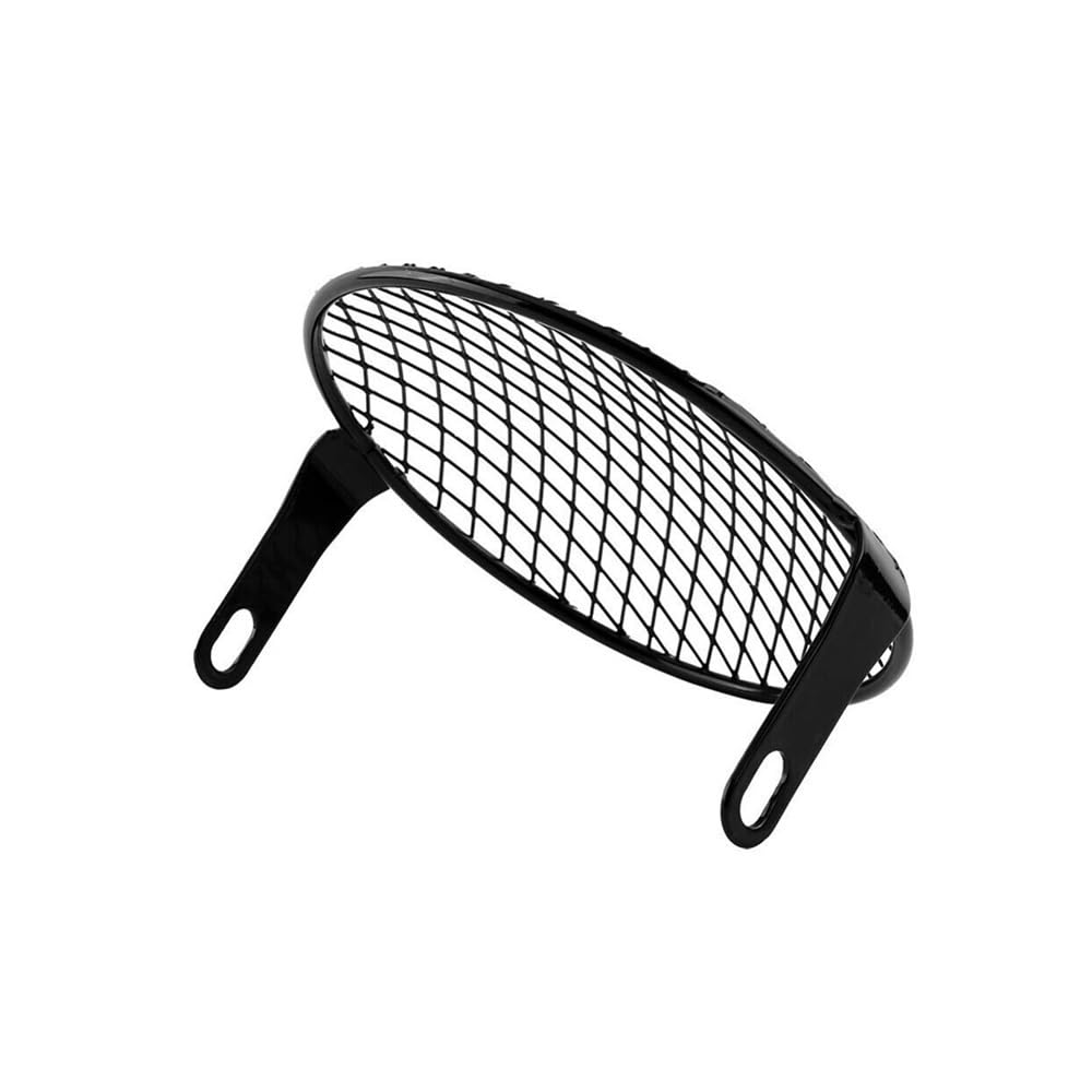 Headlight protection cover de haute qualité en acier pour moto custom - 8
