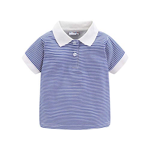 Image of Mud Kingdom Boys Polo Shirt Short Sleeve School Uniform Pique Polo Summer