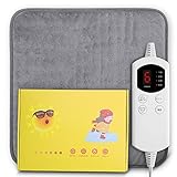 【Amazon.co.jp 限定】電気ホットマット ミニ 一人用 ホットカーペット タイマー機能付き 過熱防止 電気毛布 敷きマット 在宅勤務 テレワーク ごろ寝 防寒対策