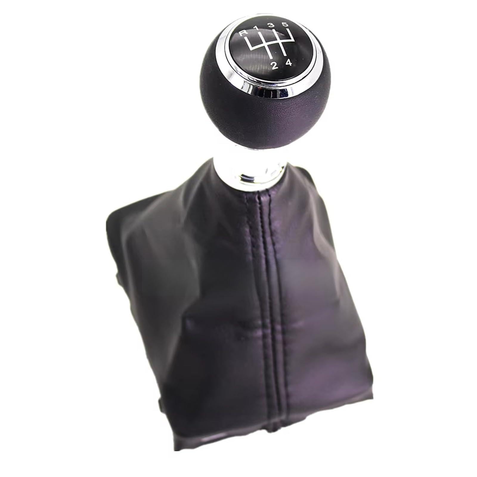 Cvcmgdgnea 5 Speed Set For A1 2011-2018 Car 5/6 Speed Gear Stick Shift Knob Boot Gear Shift Knob Manual