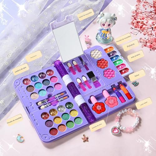Juego de maquillaje para niños que soluciona el uso de cosméticos de adultos no aptos 7