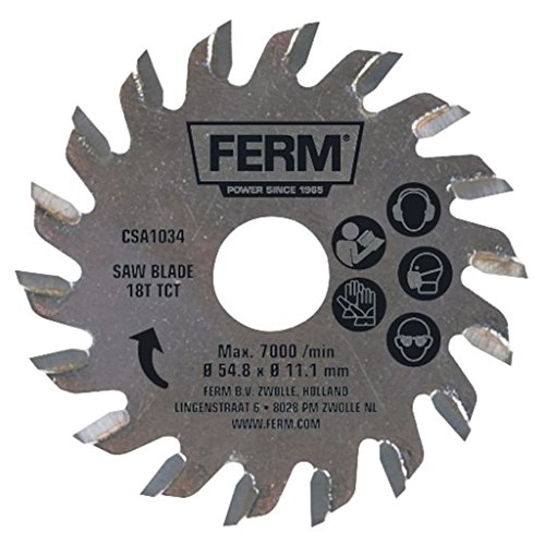 FERM CSA1034 Lama 18TCT (TCT) - per sega circolare...