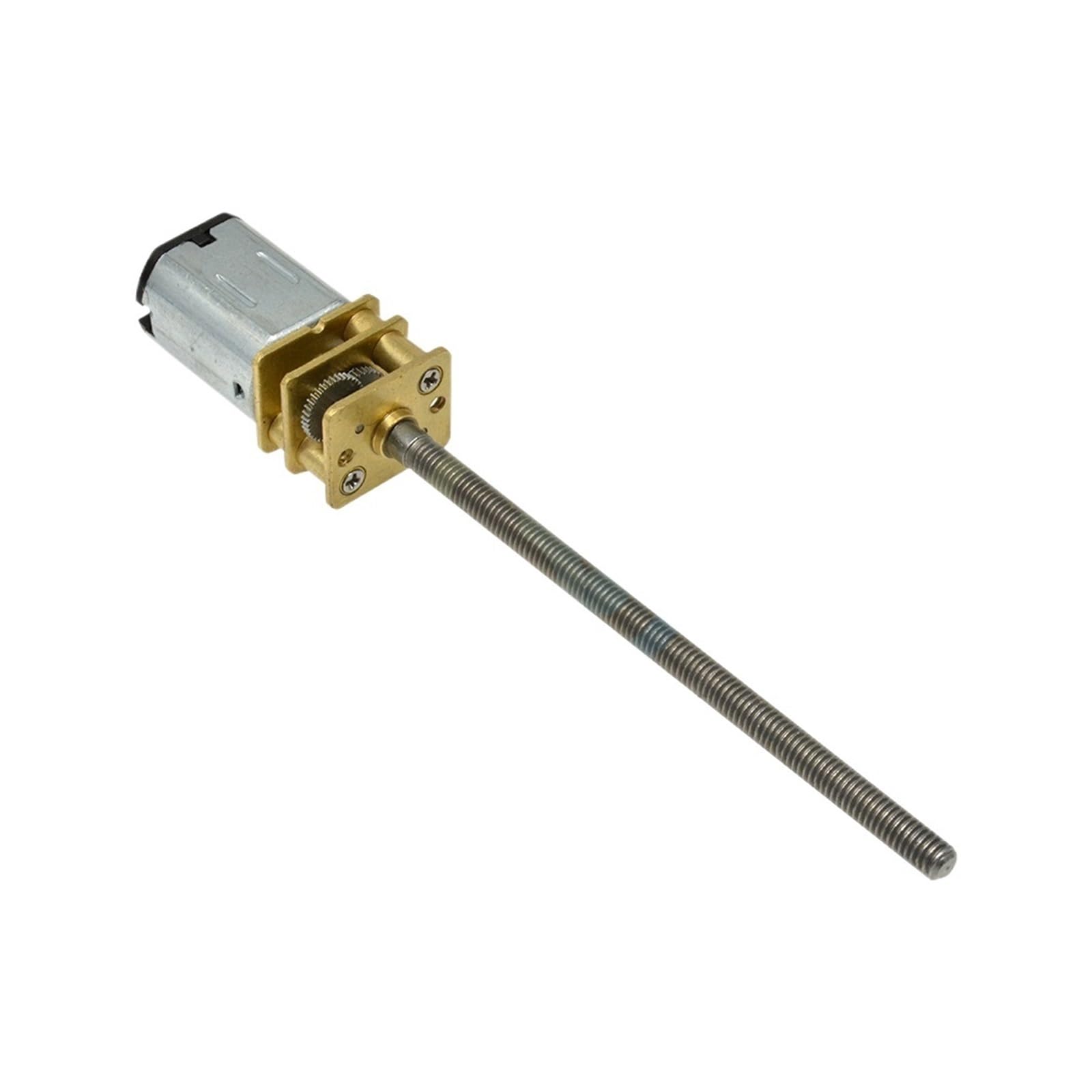 DC 3V/6V/12V N20 Mikro-Metallgetriebemotor, Gleichstrommotoren, Welle M3 x 55 mm, 15/30/60/100/150/200/300/400/500/600/800/1000 U/min(60,3V)