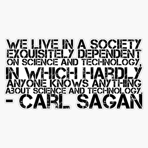 Carl Sagan Bumper Sticker