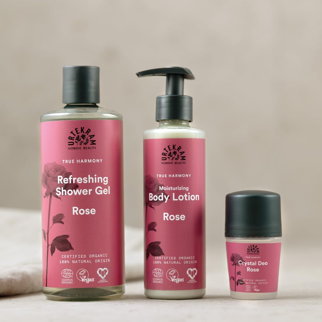 URTEKRAM Rose Body Lotion, 245 ML