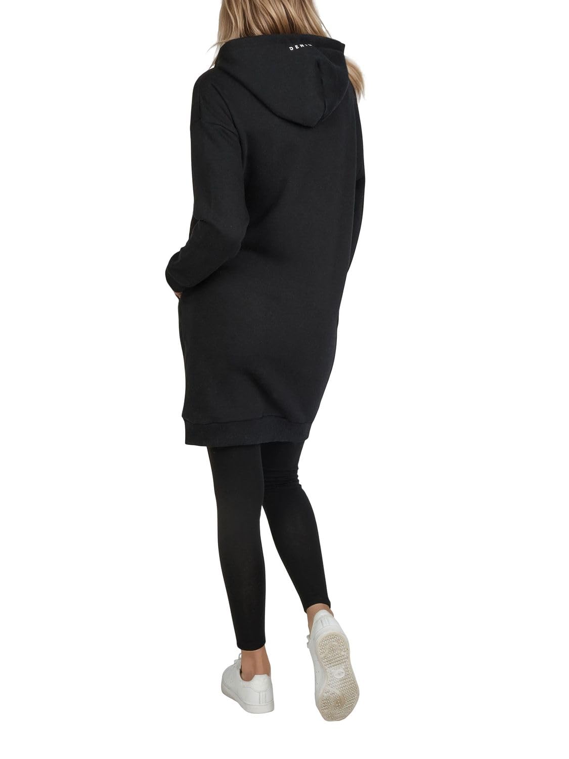 DENIMFY Hoodie Damen lang Oversized DFAnna Kapuzenpullover Pullover