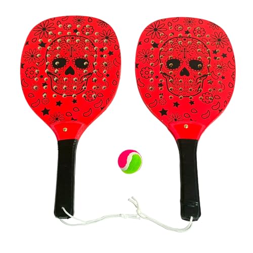 Raqueta De Playa De Madera, Set De Raquetas De Playa De Madera MDF Con Logo Personalizado En Bolsa De Red - China Tenis De Playa Y Raqueta De Pádel Precio