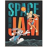 Open Road Brands Space Jam 2: A New Legacy Wall Decor - Fun Wood Wall Art Sign with Bugs Bunny and...