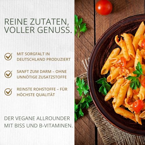 Hefeflocken von Nordic Pure | Nährhefe vegan und glutenfrei | Geeignet zum Kochen und als Alternative für Käse | 350g höchste Qualität auf Melasse Basis