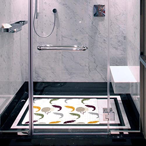 Tapis de bain antidérapant baignoire ventouses drainage 40x70 - 7