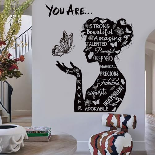 Inspirational Wall Decals Motivational Quote Wall Stickers Peel and Stick Wall Decor Motivational...