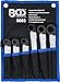 BGS 8665 | Line Ratchet Wrench Set | 6 pcs.