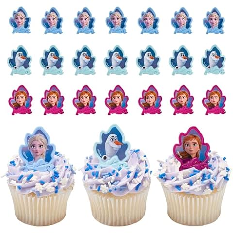 DecoPac Frozen II Character Cupcake Rings 24 Pack Cover
