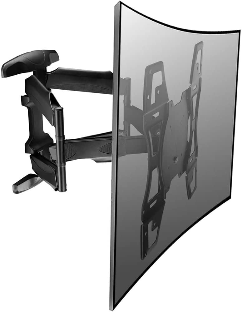 Support TV LCD réglable orientable et robuste pour fixation murale universelle - 5