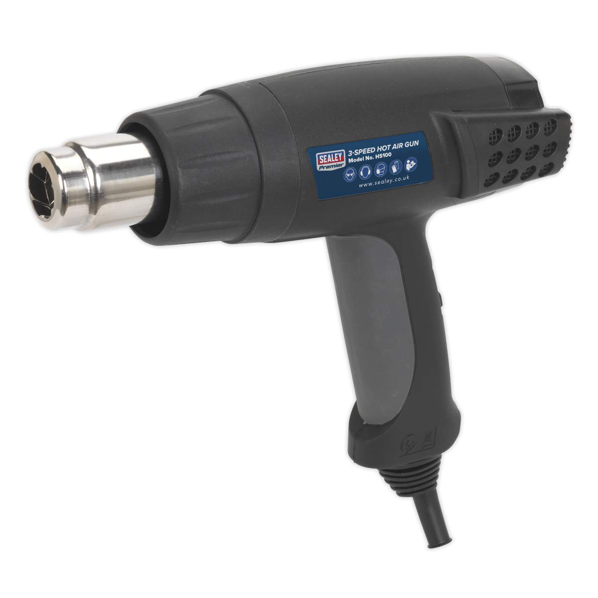 Pistolet à air chaud Sealey HS100 pour thermoformage et séchage rapide