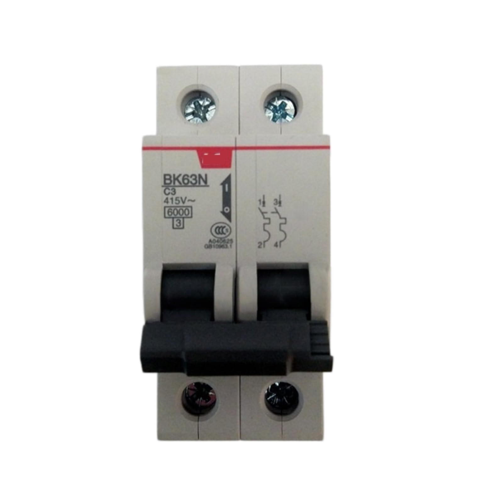 Disjoncteur BK63N 2P 32A mini interrupteur automatique pour tableau électrique