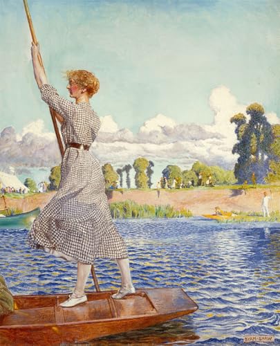 Impression Sur Toile Haut de Gamme La Régate Byam Liston Shaw 60x90
