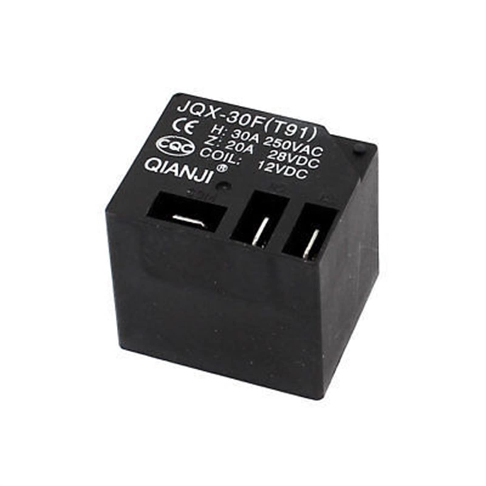 Relés de potencia JQX-30F DC 12V para reparar placas electrónicas mini PCB de 5 pines