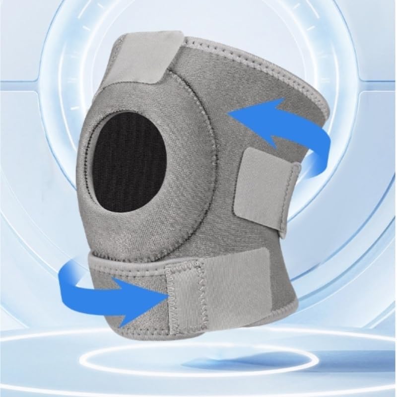 Exercise, Protection Sports Knee Pads Men's Knees Mountaineering Meniscus Protection Women's Belt Equipment for Fitness, Cycling, Running, Playing Football