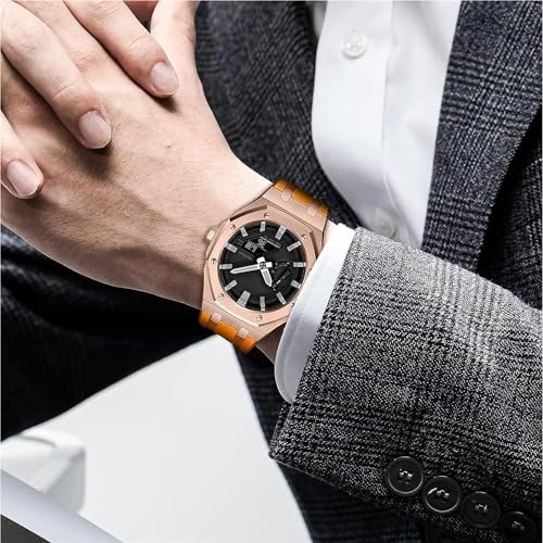 Kit boîtier métal GM2100 et bracelet caoutchouc pour un style urbain actif - 2