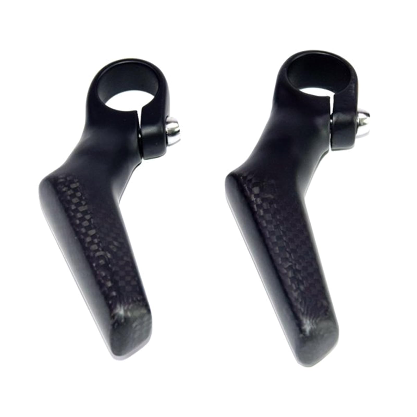 2 pezzi Estensioni manubrio bicicletta in fibra di carbonio Estensioni per bicicletta per migliorare comfort e stabilità, durata in fibra di carbonio