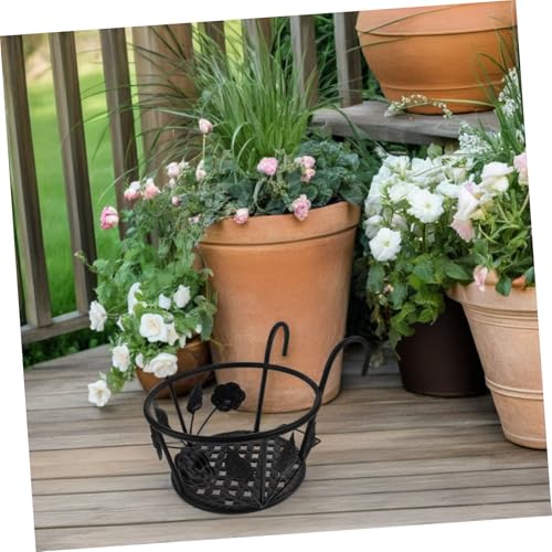 Support de pots de fleurs suspendu pour optimiser les petits espaces de balcon - 7