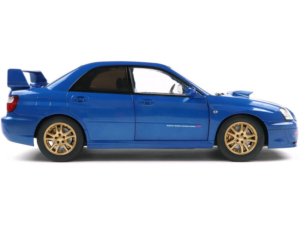 Amazon.com: Subaru Impreza WRX STI 2003 Sonic Blue – 1:18 Diecast