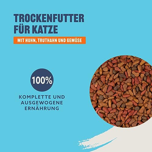 by Amazon Trockenfutter für Katzen, Mit Huhn, Truthahn und Gemüse, 10kg – Bild 4