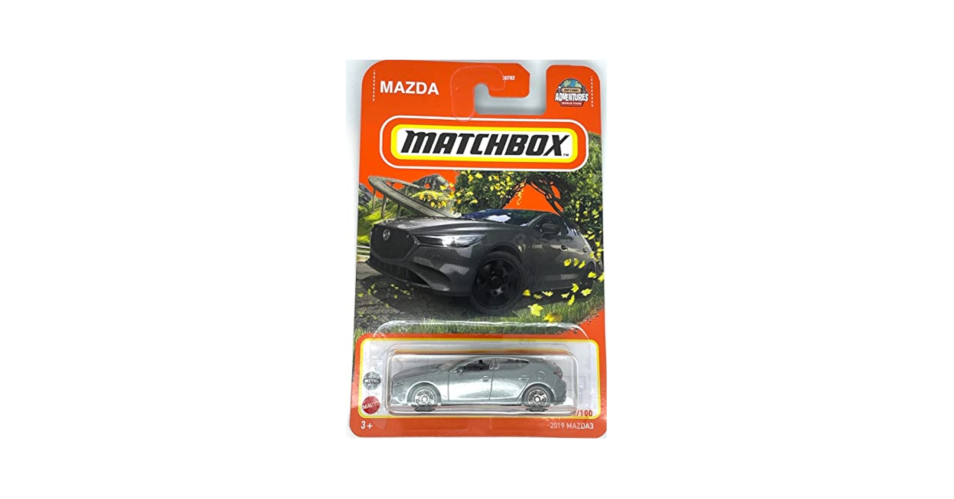 Amazon.com: Matchbox 2022-2019 Mazda 3 [Silver] 80/100