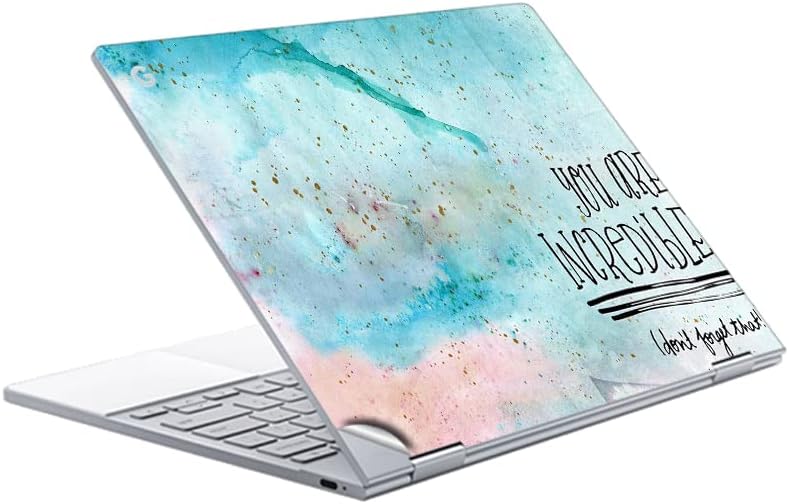 GADGETS WRAP Printed Vinyl Top Only Skin Sticker Decal for Google PixelBook - Incredible