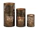 Benzara The Exceptional Metal Tree Hurricane, Set of 3