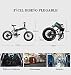 Bicicleta de Montaña Eléctrica para Adultos,Motor de 250W,Caja de Cambios de 7...