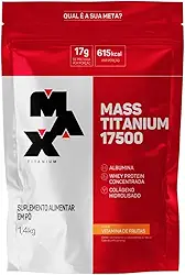 Mass Titanium 17500-1400g Refil Vitamina de Frutas, Max Titanium