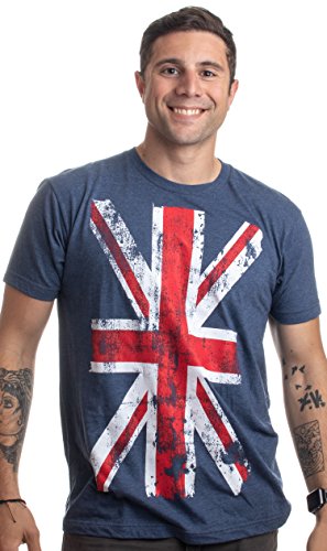 Union Jack Flag | UK United Kingdom Great Britain British for Men Women T-Shirt - Image 4